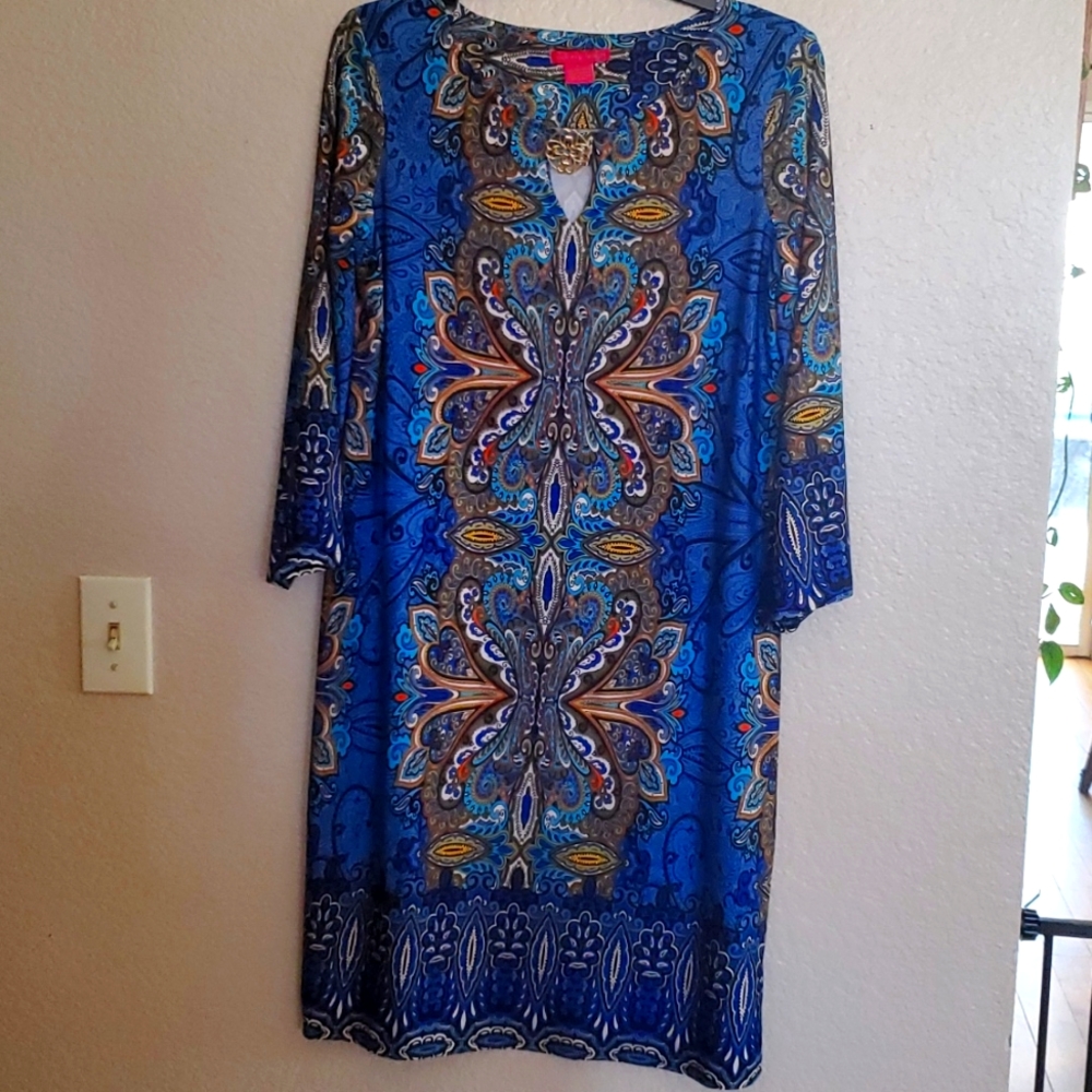 Medium Dress, Sunny Leigh, blue